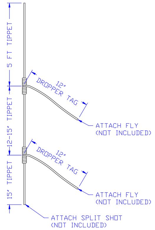 Drop shot rigs on fly gear  Hatch Magazine - Fly Fishing, etc.