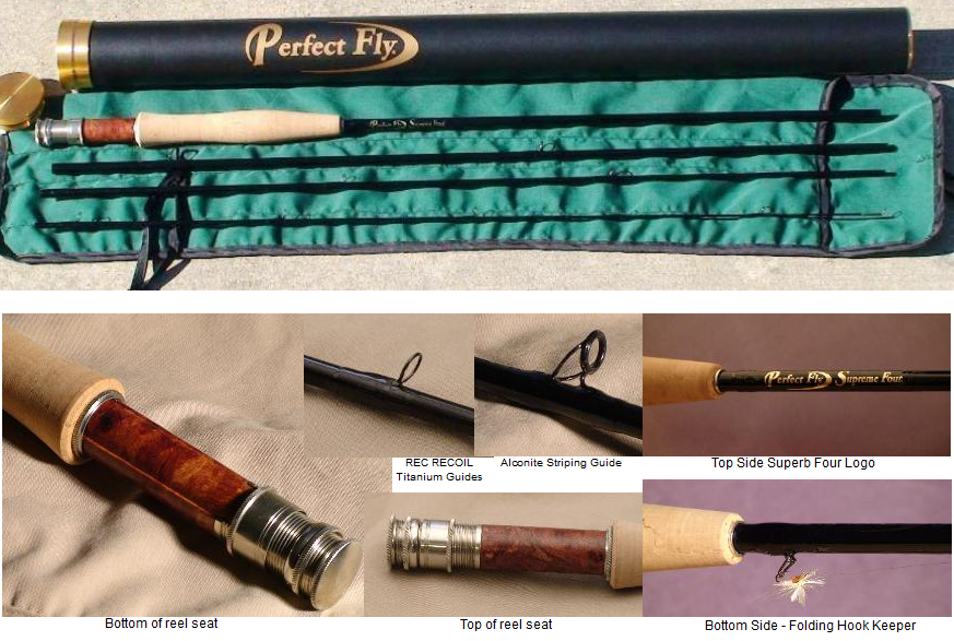 Perfect Fly Supreme Four Fly Rod