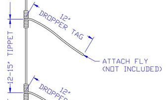 Drop Shot System and Sliding Dropper Loop - Guided Fly Fishing