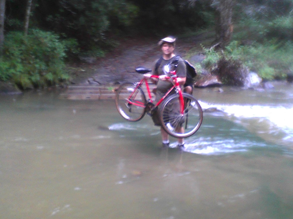 Steve Crossing Toxaway River